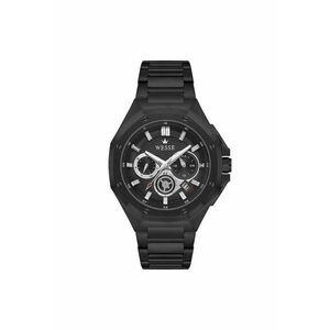 Ceas barbatesc WWG402804 - curea din otel - 44mm - negru - rezistent la apa 5 ATM imagine