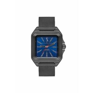 Ceas barbatesc MXU10004 - 38x38mm - curea din otel gri - cadran gri - mecanism quartz imagine