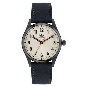 Ceas barbatesc Code Four - mecanism Quartz - curea silicon neagra - carcasa inox - 42mm imagine