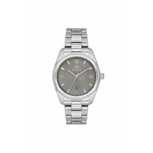 Ceas barbatesc WWG209704 - curea metalica - 41mm - rezistent la apa 5 ATM - argintiu imagine
