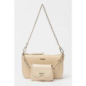 Geanta crossbody cu bareta din lant Naim imagine