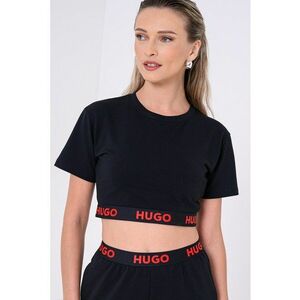 Tricou crop de pijama imagine