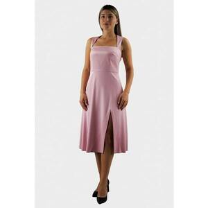 Rochie cu slit frontal - fara maneci imagine