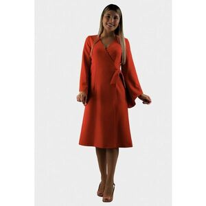 Rochie midi petrecuta imagine