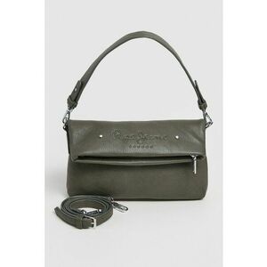 Geanta crossbody de piele ecologica cu logo in relief Joanna imagine