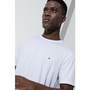 Tricou din amestec de bumbac cu decolteu la baza gatului imagine