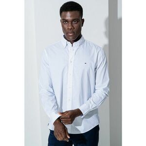 Camasa din bumbac cu model geometric imagine