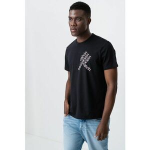 Tricou regular fit cu imprimeu logo imagine