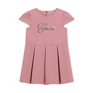 Rochie cu croiala in A si logo cu paiete imagine