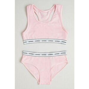 Set de bustiera racerback si chiloti din amestec de modal- 2 piese imagine