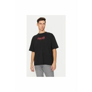 Tricou barbati - 304397301 - Bumbac - Negru imagine