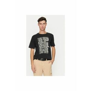 Tricou barbati - 304397394 - Bumbac organic - Negru imagine