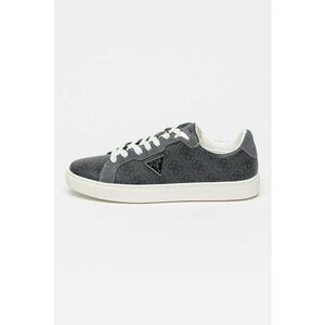 Pantofi sport cu model logo si piele intoarsa imagine