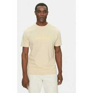 Tricou barbati - 305347879 - Bumbac - Bej imagine