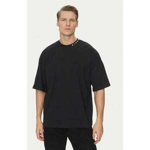 Tricou barbati - 304370762 - Bumbac - Negru imagine