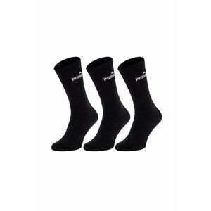 Set de sosete scurt unisex - 3 perechi - Negru imagine