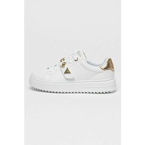 Pantofi sport de piele ecologica cu detalii logo metalice imagine