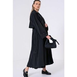 Trenci cu nasturi si cordon in talie imagine