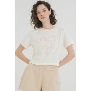 Tricou crop cu logo - pentru fitness imagine