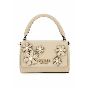 Geanta mica de mana cu aplicatii florale imagine