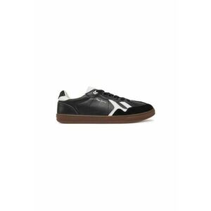 Pantofi sport barbati - PMS00042 - Piele naturala - 46 EU - Negru imagine