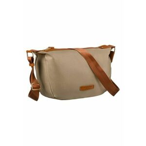 Geanta dama crossbody kaki si maro - 22x32x13cm imagine