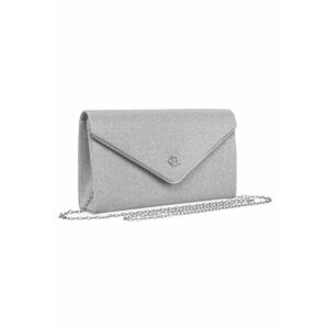 Geanta de umar argintie - model Tote - material sintetic - 13x23x5cm imagine