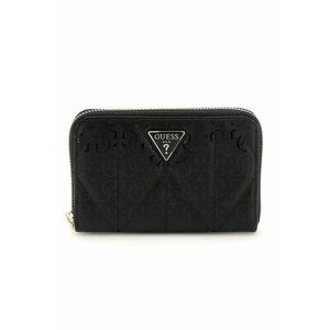 Portofel cu fermoar si model monograma imagine