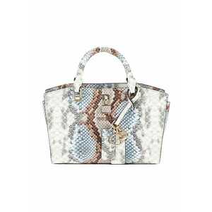 Geanta shopper de piele ecologica cu model reptila imagine