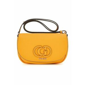 Geanta crossbody din piele ecologica cu logo metalic imagine