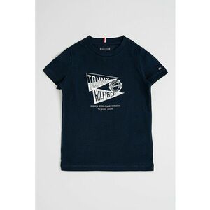 Tricou de bumbac cu imprimeu logo imagine