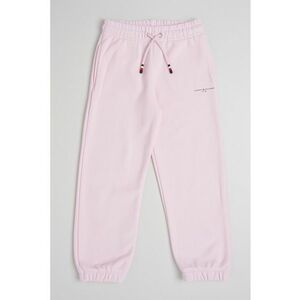 Pantaloni de trening din amestec de bumbac cu snur ajustabil imagine