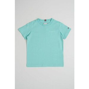 Tricou de bumbac cu decolteu la baza gatului imagine