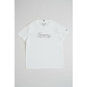 Tricou de bumbac cu logo brodat imagine