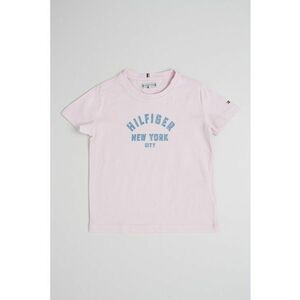 Tricou de bumbac cu imprimeu logo imagine