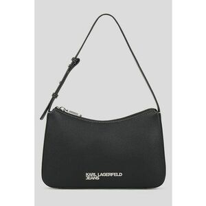 Geanta de piele ecologica cu bareta de umar si logo imagine