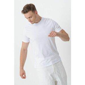 Tricou de bumbac cu logo discret imagine