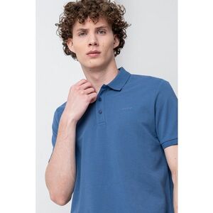 Tricou polo din bumbac pique Donos imagine