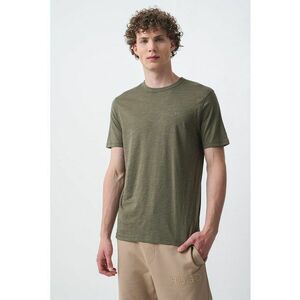 Tricou slim fit din bumbac Tegood imagine