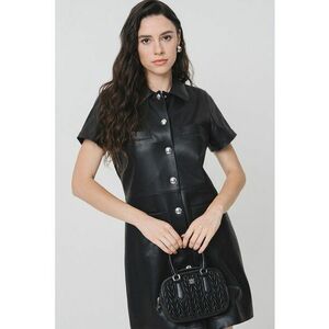 Rochie-camasa de piele ecologica imagine