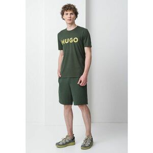 Tricou regular fit cu imprimeu logo cauciucat Dulivio imagine