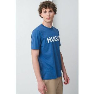 Tricou regular fit cu imprimeu logo cauciucat Dulivio imagine