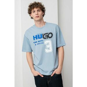 Tricou de bumbac cu logo frontal imagine