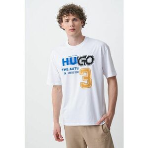 Tricou de bumbac cu logo frontal imagine