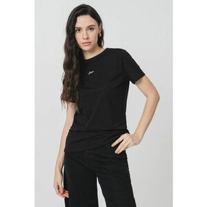 Tricou cu decolteu la baza gatului si logo discret imagine