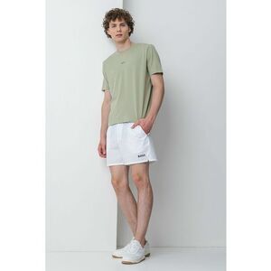 Tricou cu decolteu la baza gatului si logo discret imagine