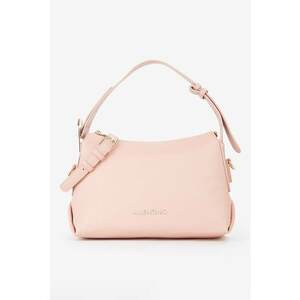 Geanta din piele ecologica cu bareta de umar si logo metalic imagine