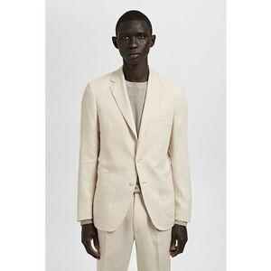 Sacou slim-fit din in imagine