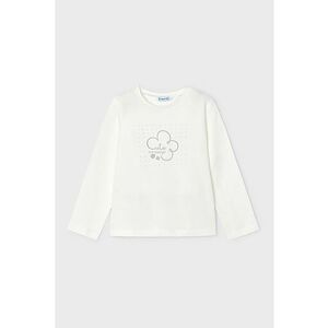 Bluza cu imprimeu si decolteu rotund imagine