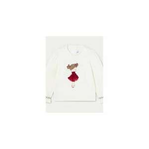 Bluza fete - 304318542 - Bumbac - Bej imagine